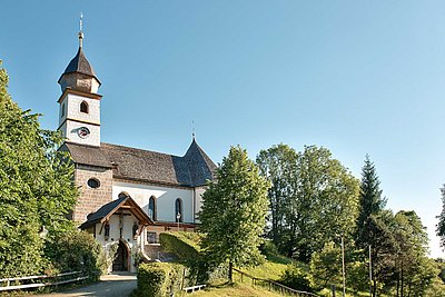Maria Eck Kirche in Siegsdorf in der Region Chiemsee