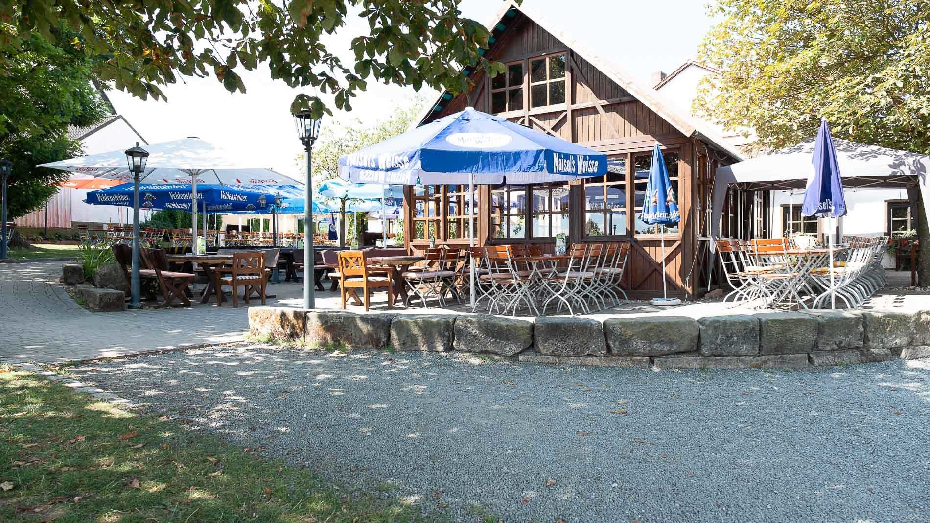 Pensionen und Gasthöfe für Gruppen am Chiemsee - Gasthof mit Biergarten