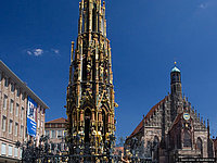 Der Schöne Brunnen in Nürnberg
