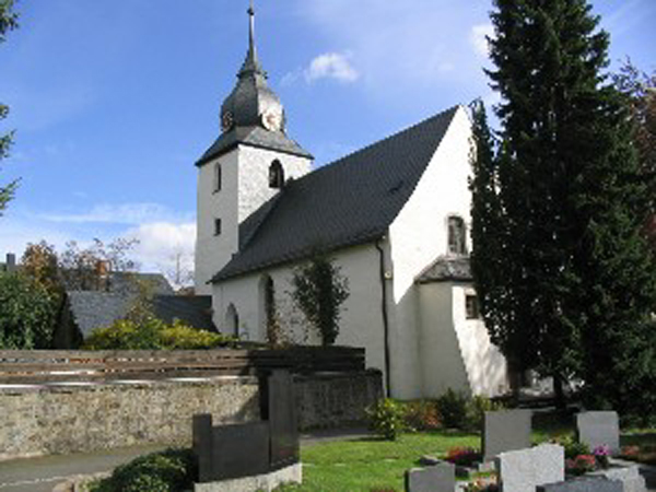 Kirche St. Johannis in Röslau im Fichtelgebirge