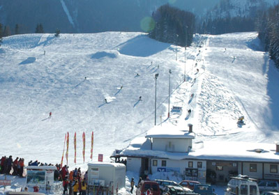Ski alpin in Ruhpolding im Chiemgau