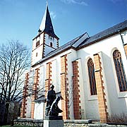 Ev. Pfarrkirche Pilgramsreuth in Rehau im Fichtelgebirge