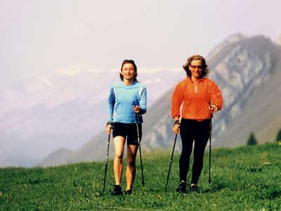 Nordic Walking in Inzell im Chiemgau
