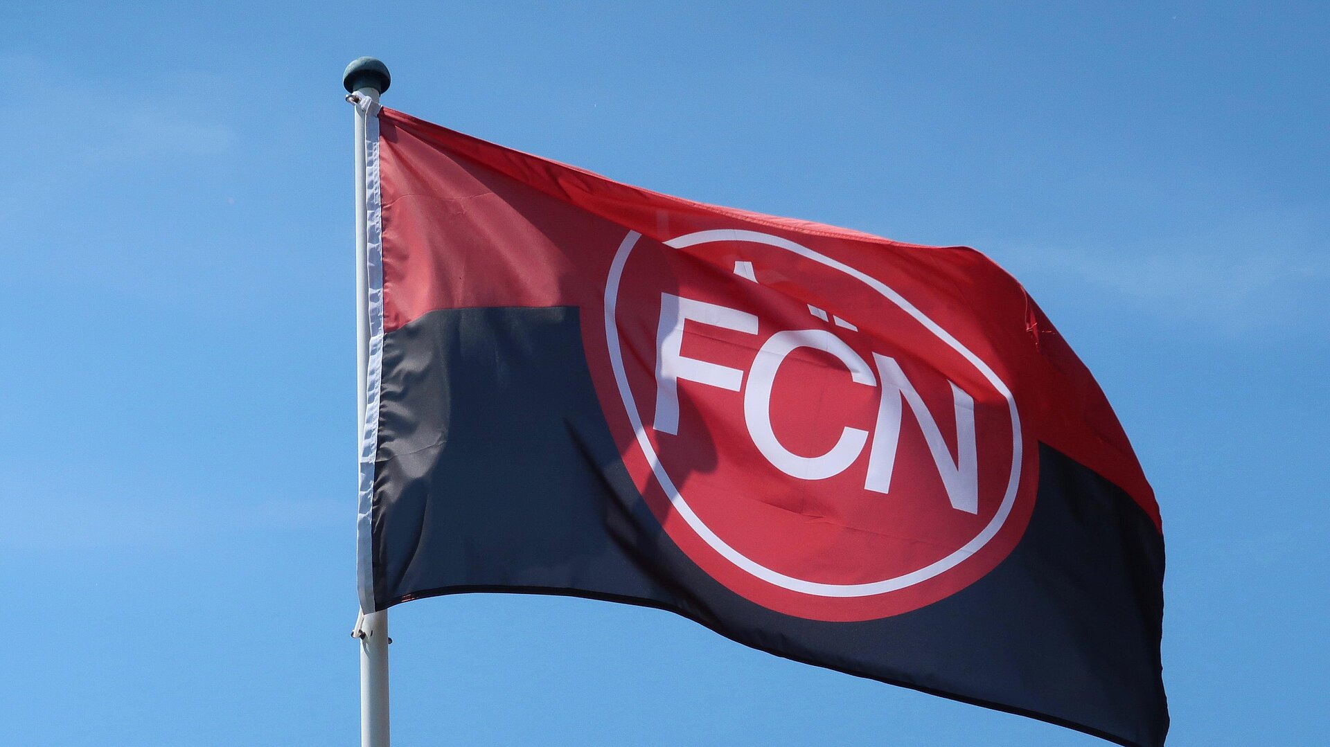 Fussball in Nürnberg - Flagge 1. FCN
