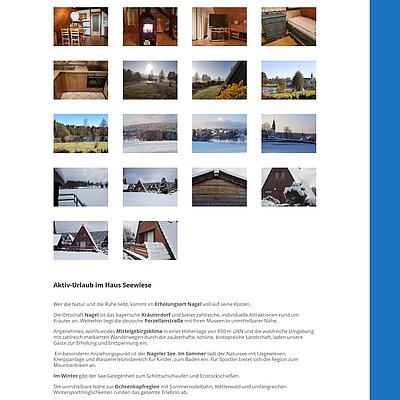 Referenz über die Zusammenarbeit mit unserem Kunden Haus Seewiese direkt am See in Nagel Referenz über die Zusammenarbeit mit unserem Kunden Haus Seewiese direkt am See in Nagel