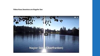 Referenz über die Zusammenarbeit mit unserem Kunden Haus Seewiese direkt am See in Nagel Referenz über die Zusammenarbeit mit unserem Kunden Haus Seewiese direkt am See in Nagel