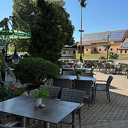 Ihr Lieblingsplatz im Freien – Der Biergarten des Landgasthofs Krug