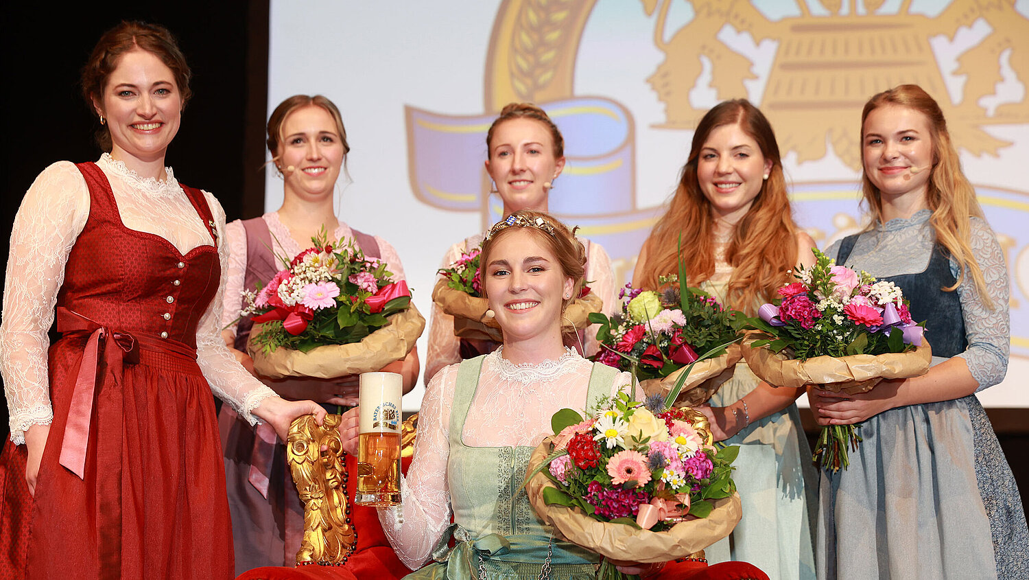 Neue Bierkönigin Neue Bierkönigin