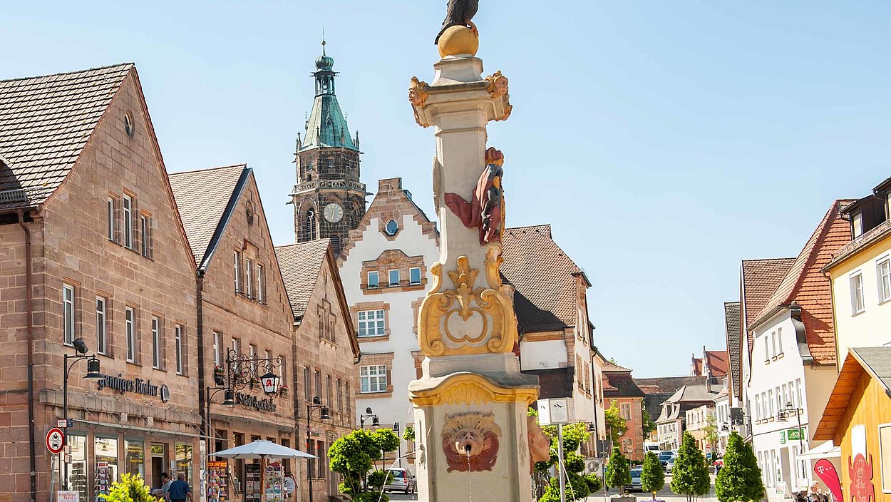 Roth am Rothsee - Fränkisches Seenland | Die Stadt Roth in