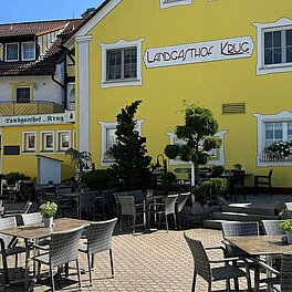 Ihr Lieblingsplatz im Freien – Der Biergarten des Landgasthofs Krug