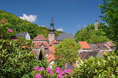 Altstadt in Bad Berneck im Fichtelgebirge