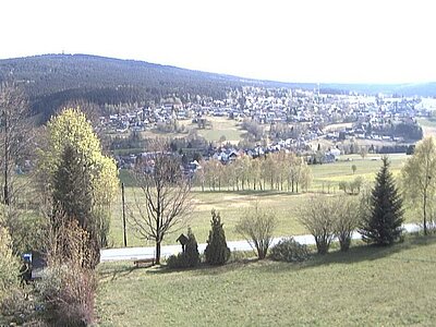 Webcam mit Blick von der Hohen Haid auf Bischofsgrün Webcam mit Blick von der Hohen Haid auf Bischofsgrün