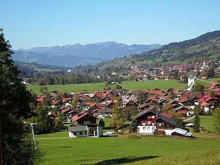 Städte und Gemeinden im Oberallgäu - Ansich Bad Oberdorf