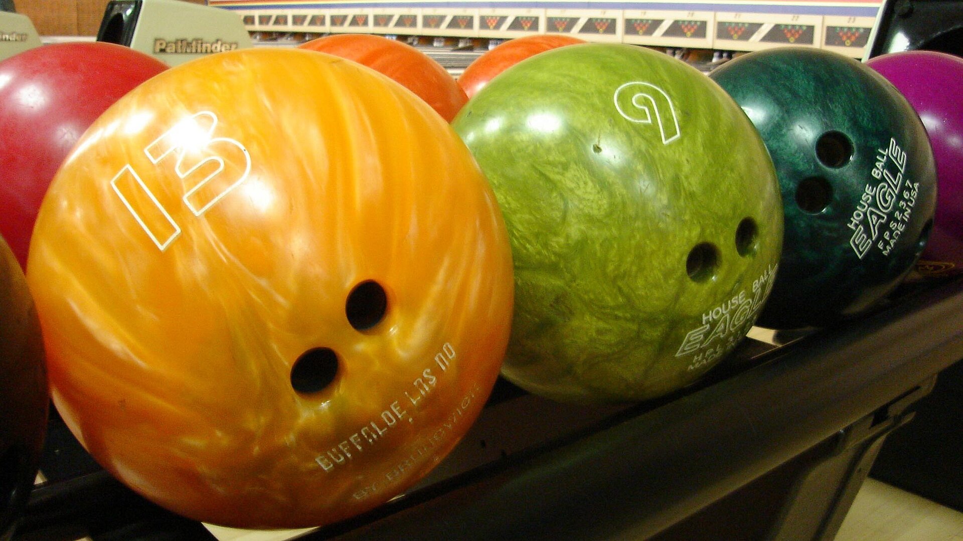 Bowling in Ingolstadt - Bowlingkugeln