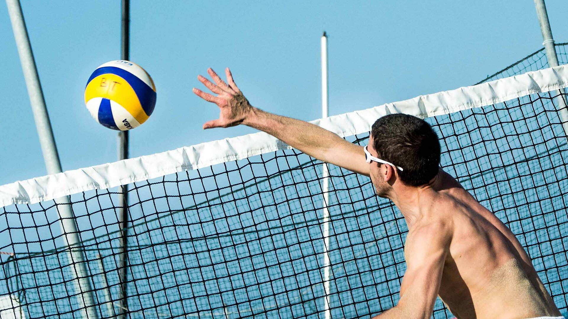 Beachvolleyball in Ingolstadt - Volleyballspieler