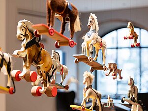 Spielzeugmuseum Nürnberg - Fliegende Pferde