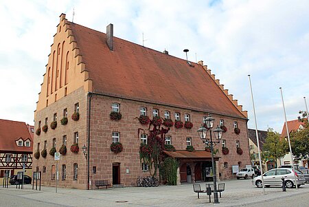 Rathaus in Heideck im Fränkischen Seenland