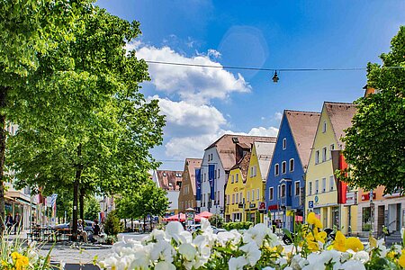 Obere-Marktstraße in Neumarkt im Oberpfälzer Wald