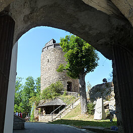 In Kollnburg unterwegs - Turm