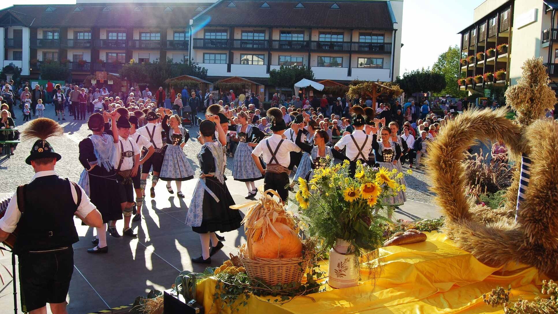 Erntedankfest in Bad Gögging - Tanzaufführung