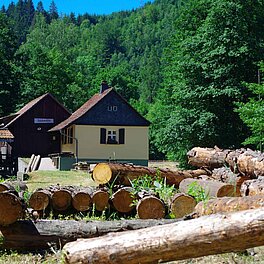 In Steinwiesen unterwegs - Teichmühle