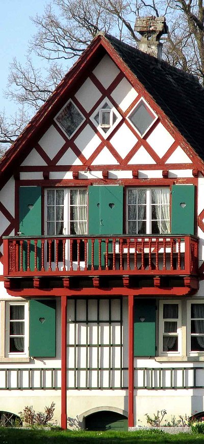 Ferienwohnungen und Appartements für Gruppen in Mittelfranken - großes Haus im bayerischen Stil