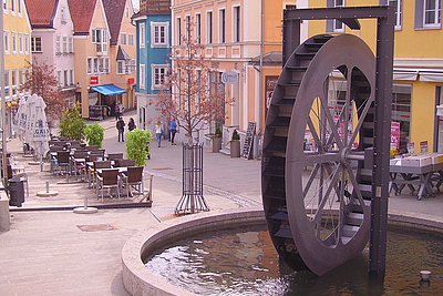 Altstadt in Kempten im Oberallgäu-Kleinwalsertal