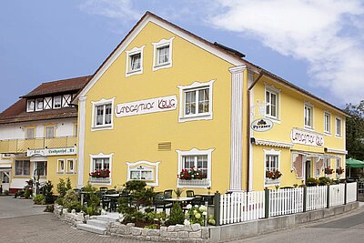 Gelebte Gastfreundschaft: Der Landgasthof Krug in Dechendorf - Aussenansicht
