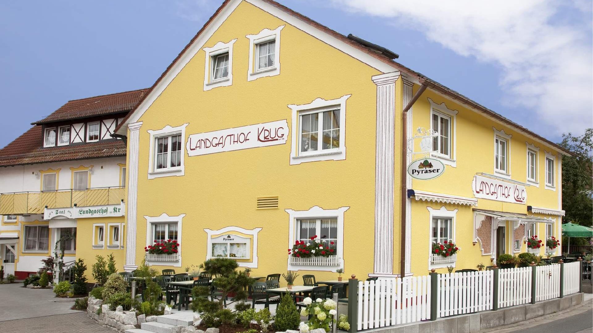 Ihr Lieblingsplatz im Freien – Der Biergarten des Landgasthofs Krug