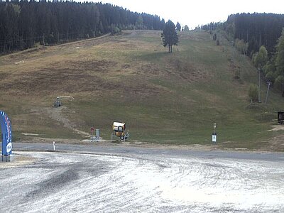 Webcam Klausenlift Talstation Mehlmeisel Webcam Klausenlift Talstation Mehlmeisel - Skihang mit Lift