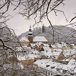 Bad Berneck im Winter