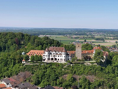 Schloss Neubeuern Schloss Neubeuern - Luftbild