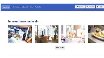 Referenz über die Zusammenarbeit mit unserem Kunden Restaurant & Café Aquamarin Referenz über die Zusammenarbeit mit unserem Kunden Restaurant & Café Aquamarin