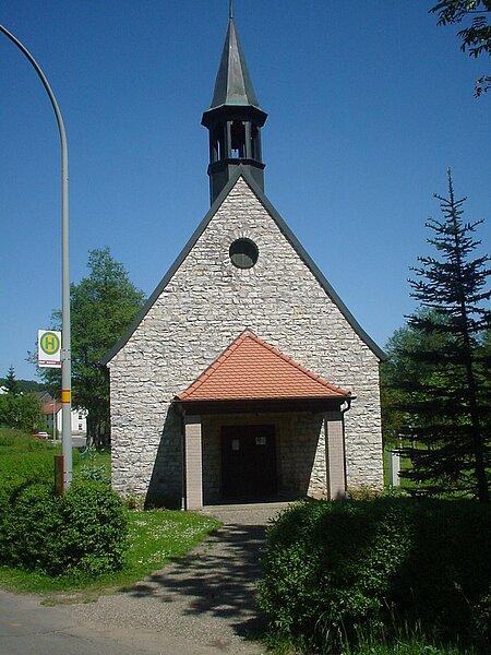Kapelle in Püttlach in der Fränkischen Schweiz
