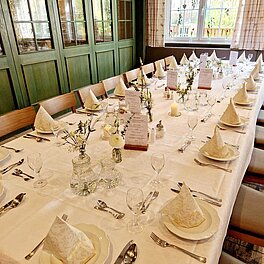 Der Landgasthof Krug für große Gruppen und besondere Anlässe