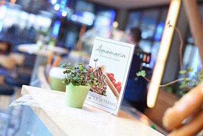 Referenz über die Zusammenarbeit mit unserem Kunden Restaurant & Café Aquamarin