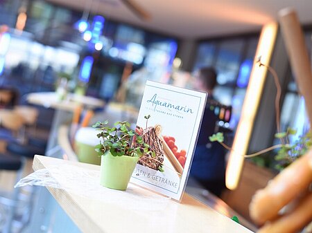 Referenz über die Zusammenarbeit mit unserem Kunden Restaurant & Café Aquamarin