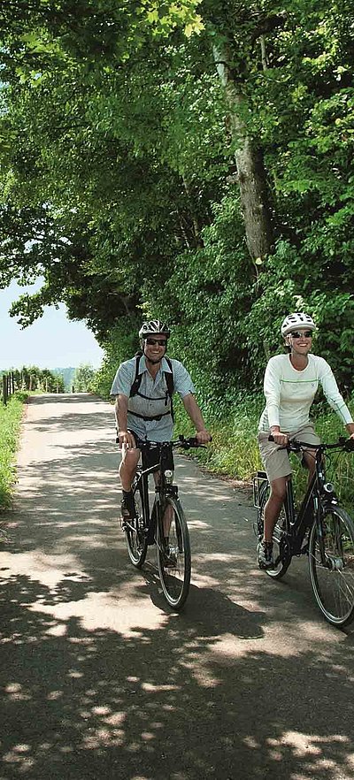 Radfahren und Radwandern im Oberallgäu - zwei Partner auf einer Radwanderung im Allgäu
