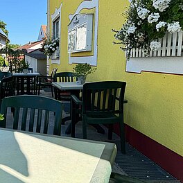 Ihr Lieblingsplatz im Freien – Der Biergarten des Landgasthofs Krug