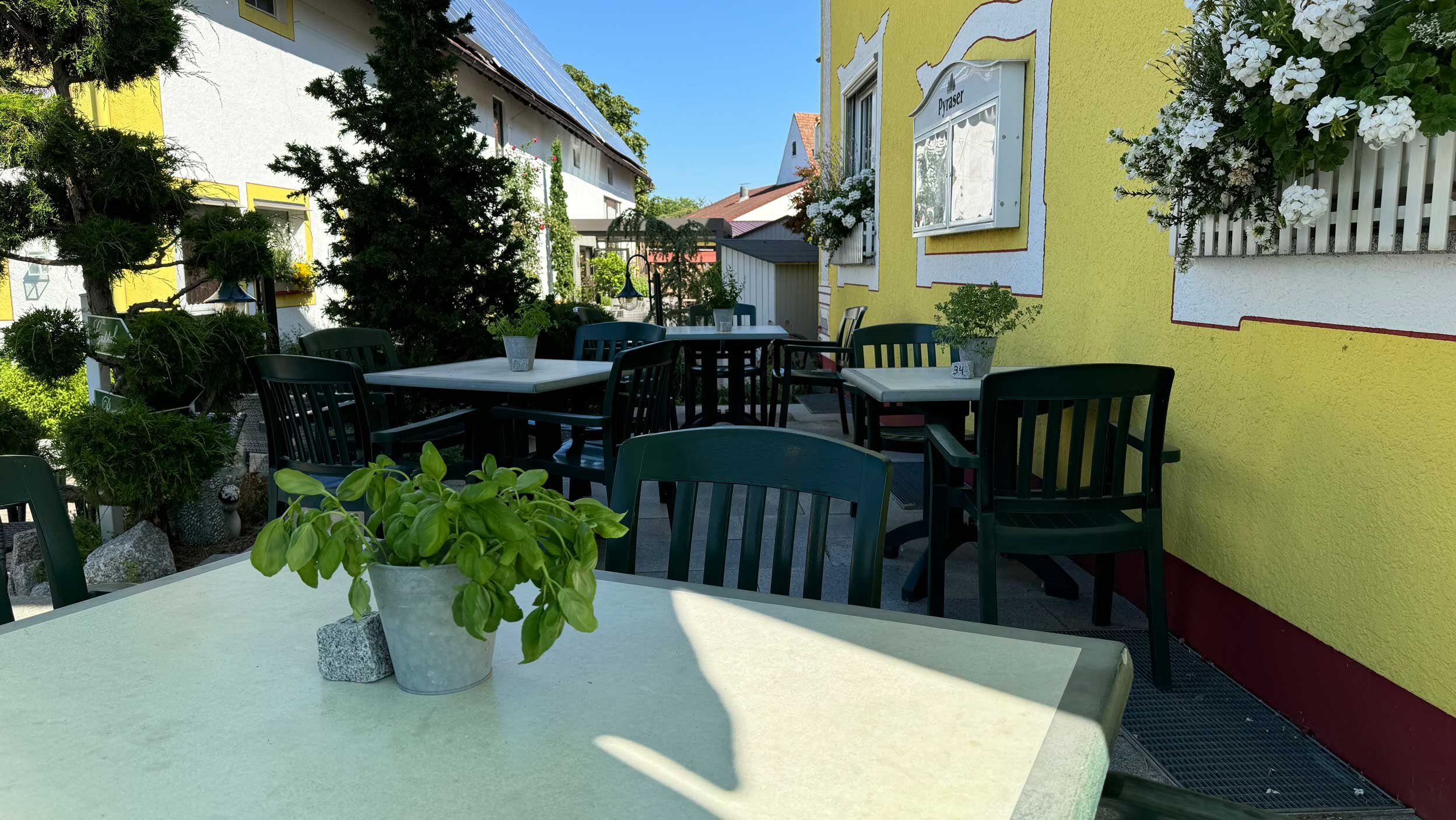 Ihr Lieblingsplatz im Freien – Der Biergarten des Landgasthofs Krug