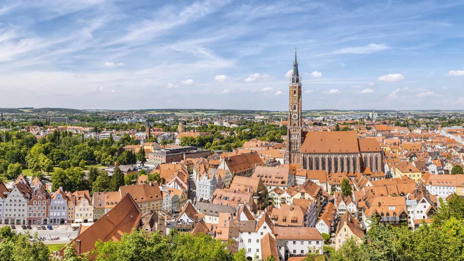 Panorama von Landshut 
