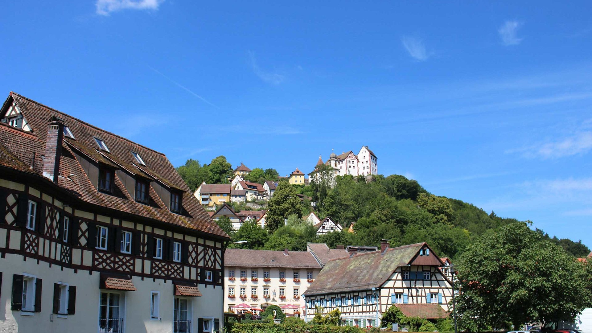 Egloffstein bei Trubachtal in der Fränkischen Schweiz
