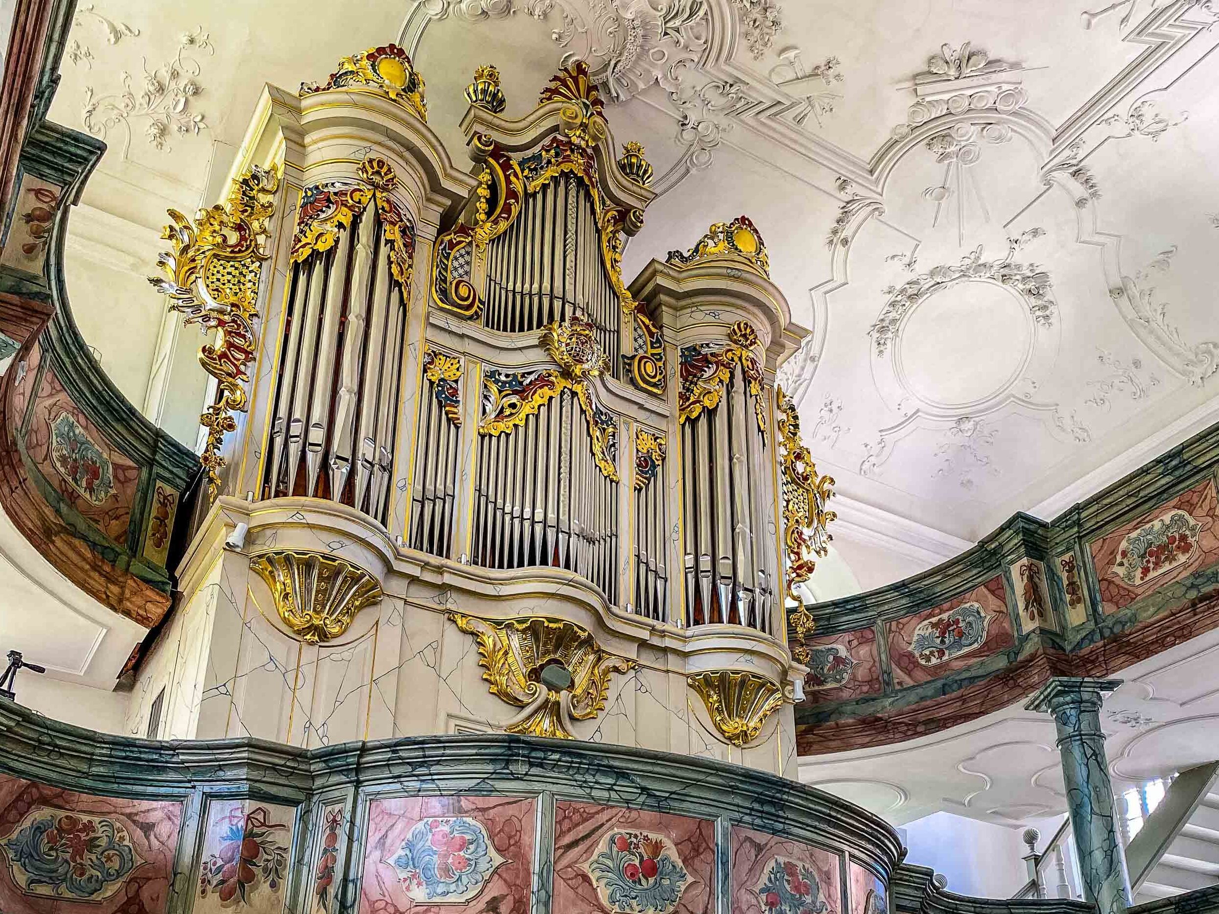 Evangelische Kirche St. Johannes - die Orgel
