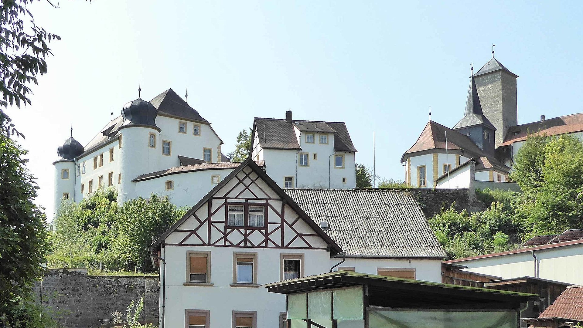 Heckenhof in Aufseß in der Fränkischen Schweiz