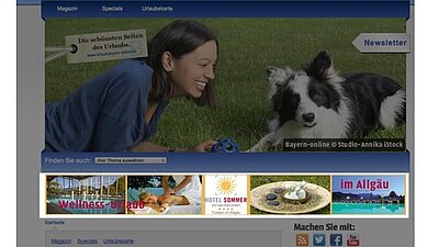 Einblendungen und unsere Specials auf Bayern-Online Einblendungen und unsere Specials auf Bayern-Online