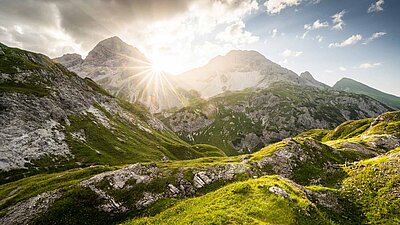 Die Oberstdorfer Bergwelt Die Oberstdorfer Bergwelt