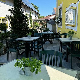 Ihr Lieblingsplatz im Freien – Der Biergarten des Landgasthofs Krug