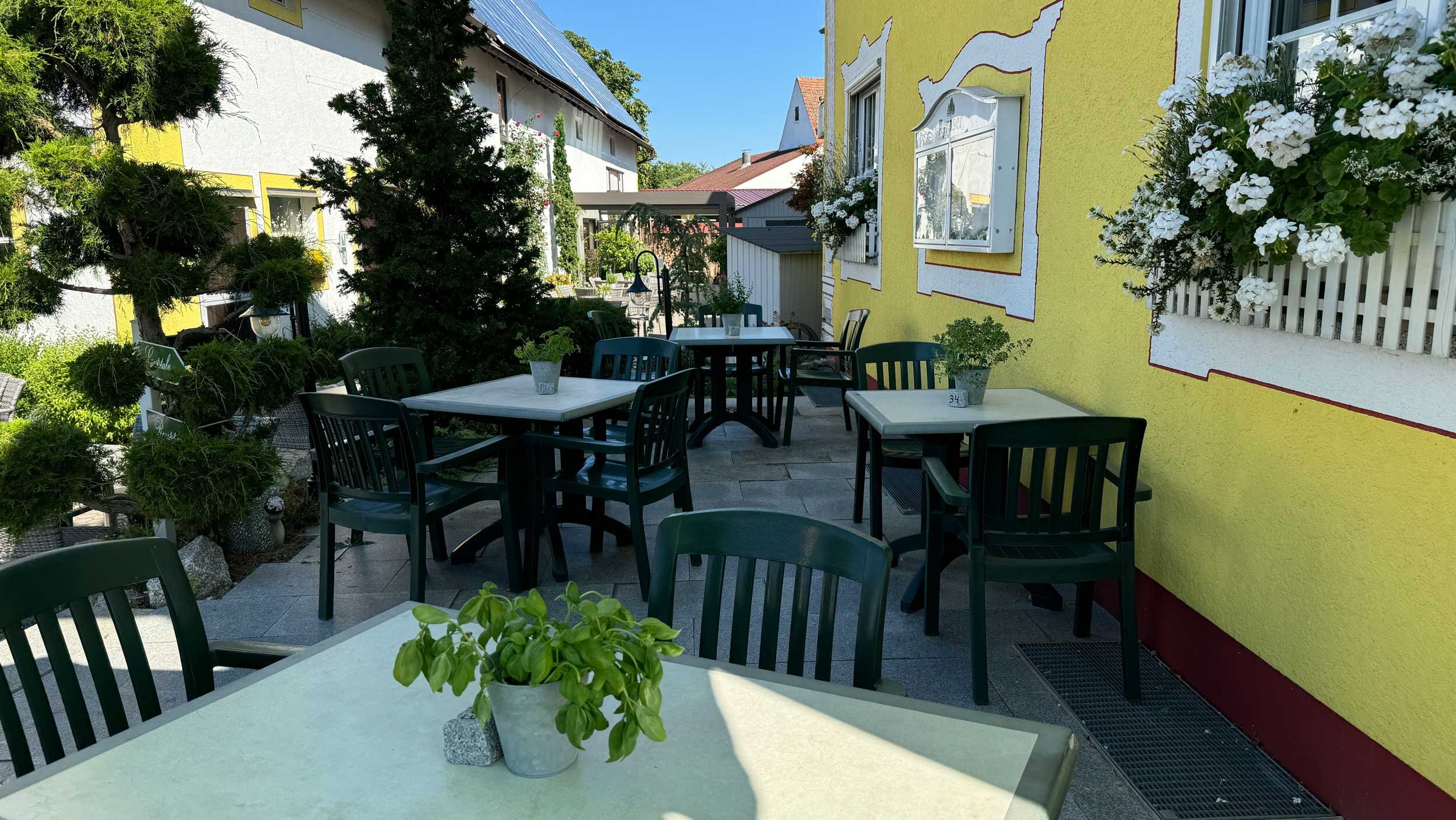 Ihr Lieblingsplatz im Freien – Der Biergarten des Landgasthofs Krug