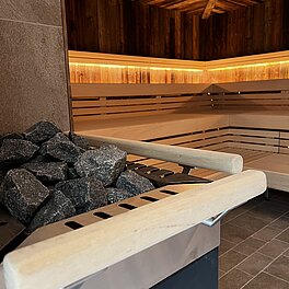 Eindrücke aus den Saunen der Therme - Finnische Sauna