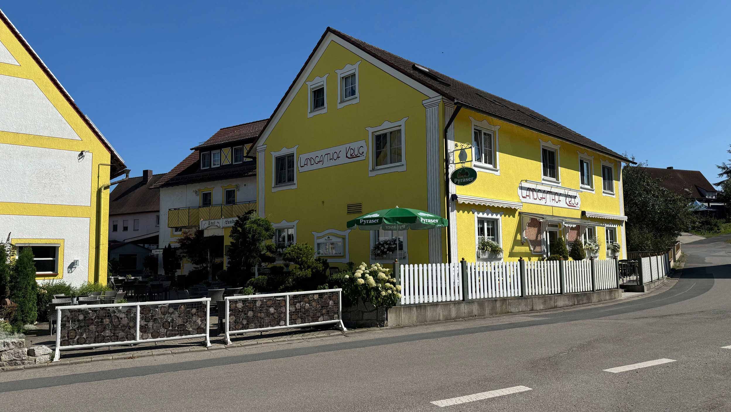 Ihr Lieblingsplatz im Freien – Der Biergarten des Landgasthofs Krug